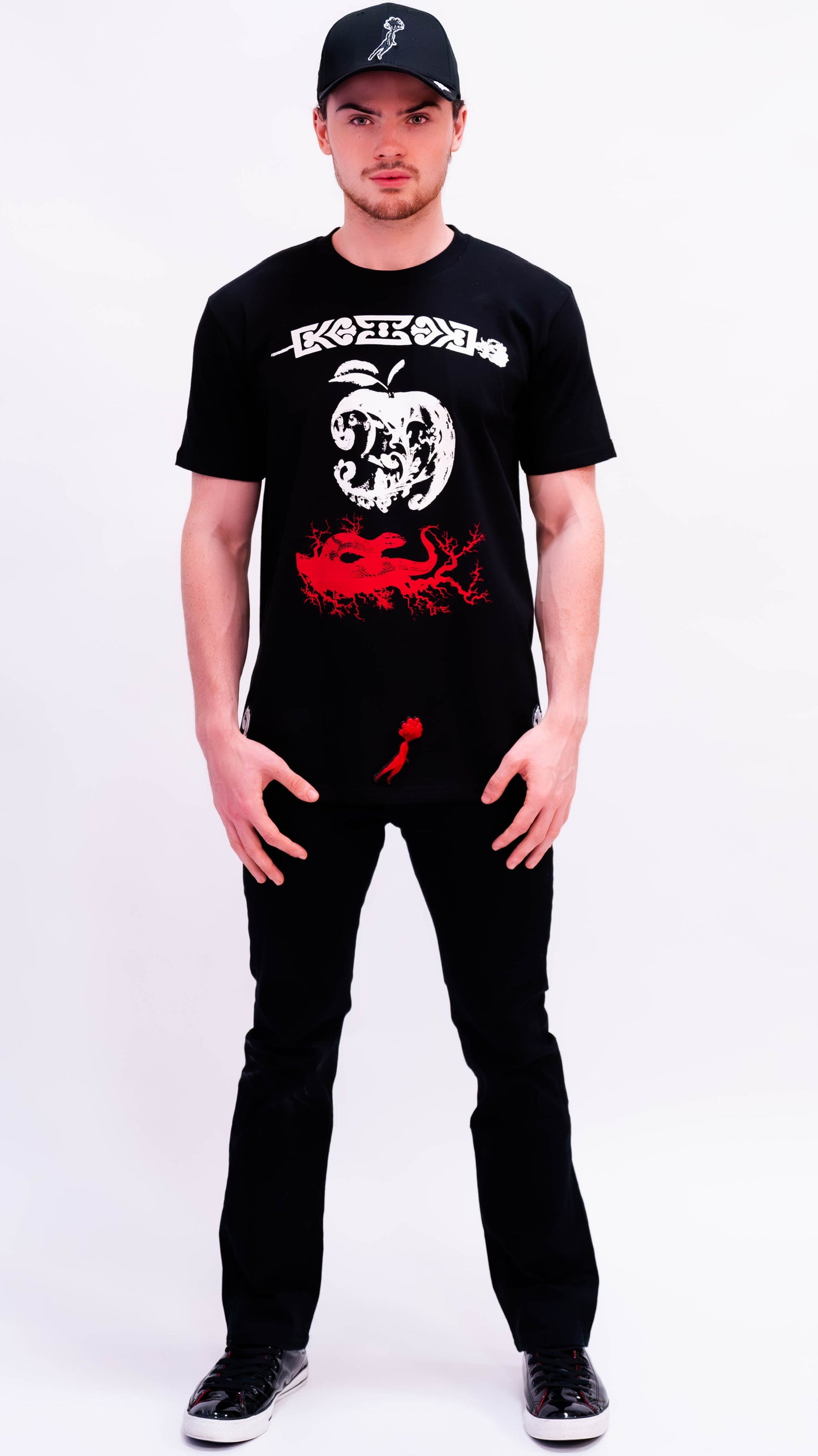 3FORBIDDENFRUIT Black T-Shirt
