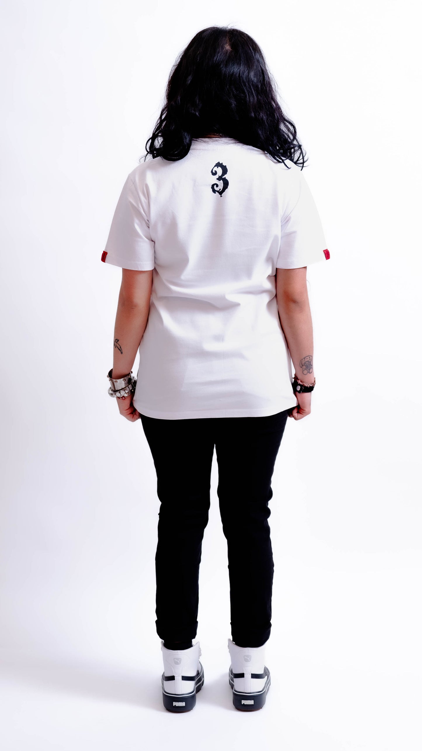 3JUMPGIRL White T-Shirt