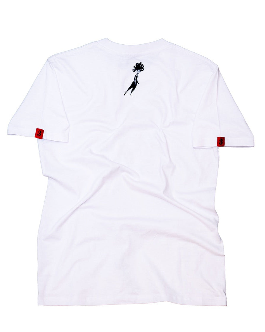 Luxury cotton shirt with myth-inspired serpent design