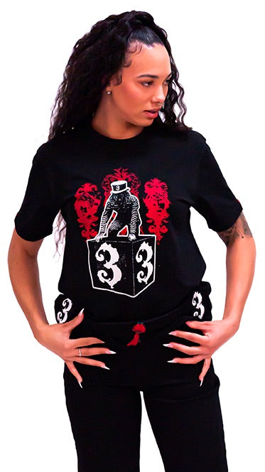 Heavyweight DRIFT3R Maverick black shirt design